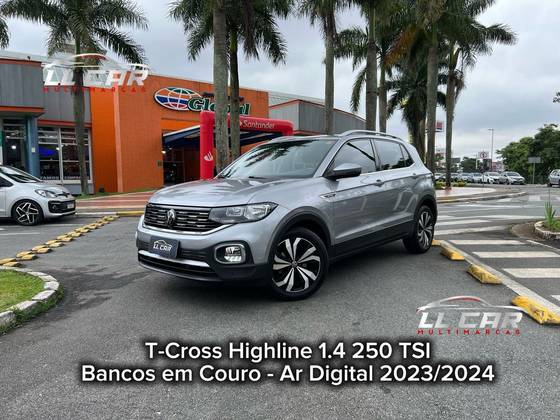 VOLKSWAGEN T-CROSS 1.4 250 TSI TOTAL FLEX HIGHLINE AUTOMÁTICO